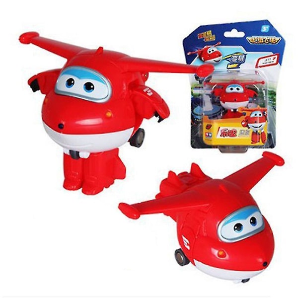 Super Wings Doll Toy Collection Transformerende legetøjsgave til 4-6 år