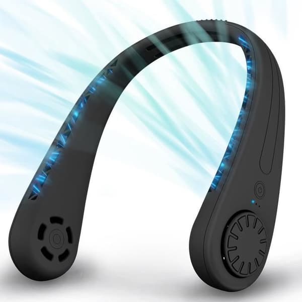 Bærbar Ventilator - Urmaxs - Mini USB Ventilator - Stille - Genopladelig - 3 Hastigheder