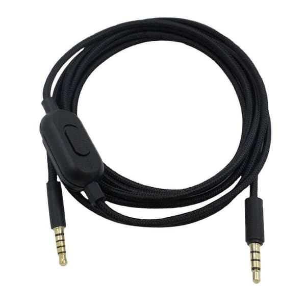 2M Erstatningskabel headset lydkabel for Logitech G433/233/G Pro/G Pro X/HyperX Cloud Alpha/Xbox One