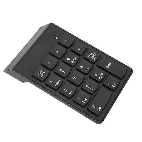 Numeriskt tangentbord Mini trådlöst 18 tangenter 2,4 GHz Stabil anslutning Ergonomisk design Laptop Numpad Numeriskt tangentbord-YM