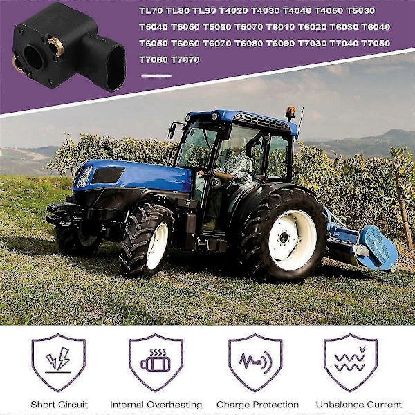 Potentiometer för ingenjörsmaskiner Positionssensor 87605247 för Traktor Fiat New Holland TM TL70 TL