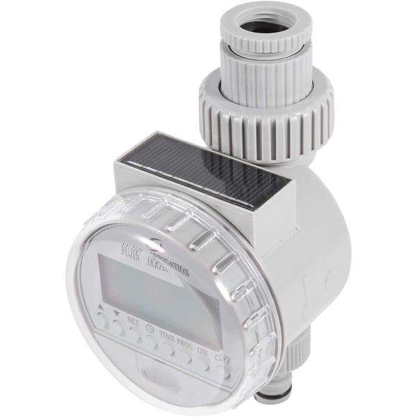 Irrigasjon Timer, Multi-Program LCD Solar Automatisk Vanningstimer