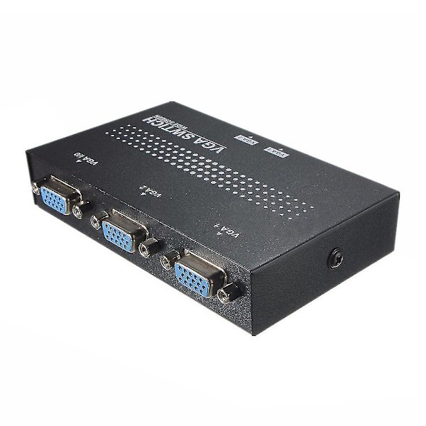 2 i 1 ut VGA VGA 2-portars monitor två källor manuell switch splitter