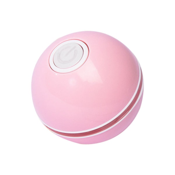 1st Innekattleksaker, interaktiva kattbollar och LED-ljus kattleksaker-Rosa