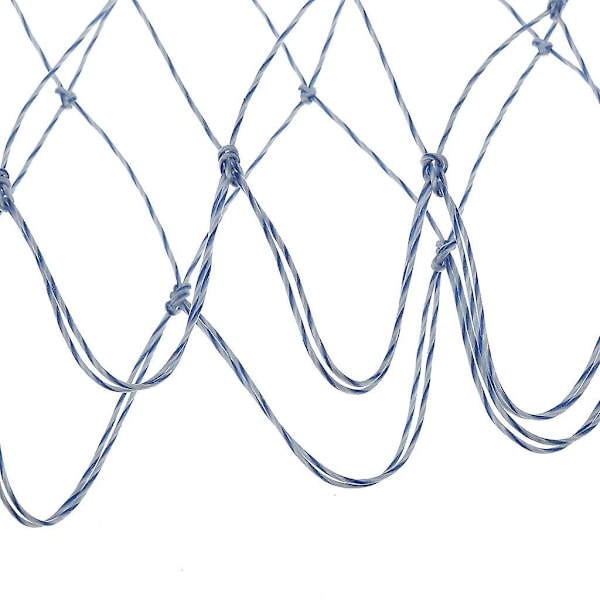 4x Bärbar Nylon Vikbart Fiske Landningsnät Rombnät Landningsnät - 50cm