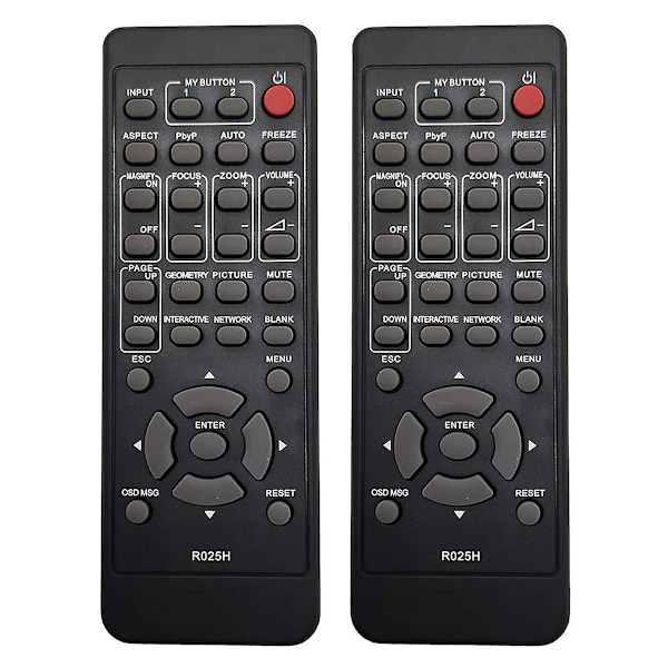Fjernkontroll R025H for projektor CP-X5555 CP-X5550 CP-WX5505 CP-EW5001WN CP-EX3051WN LP-AW4001 LP-AW3