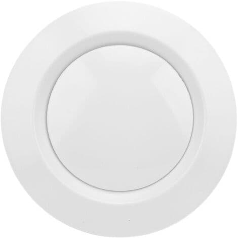75 mm rund luftventil, justerbar ABS-plast takdiffusor for soverom, bad, stue
