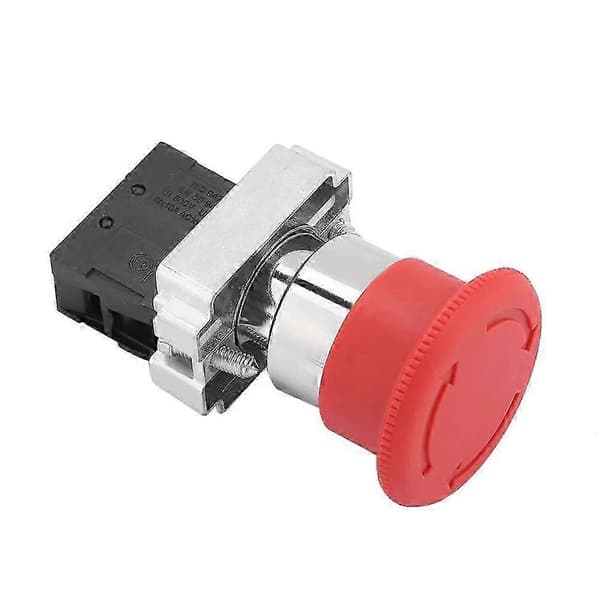 22MM Rød Panel Nødstopknap, 2-pak