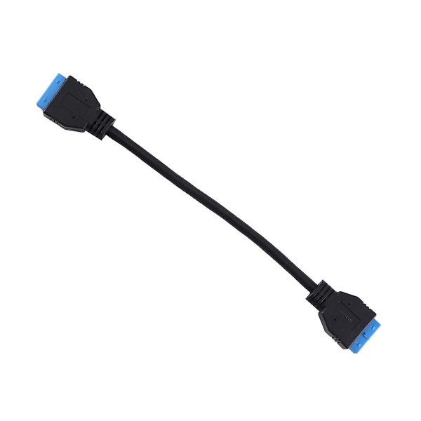 Usb 3.0 19-nastainen Yksi-kahteen Hub Piirulla Ja Modulaarisella Kaapelisuunnittelulla Usb 19-nastainen Hub Emolevy 19-nastainen Ext