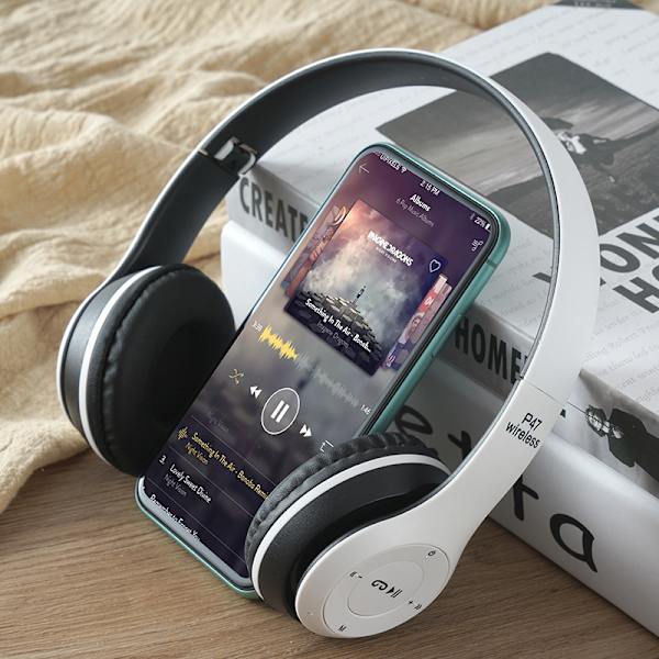 Bluetooth headset trådløst headset gaming headset (grøn)