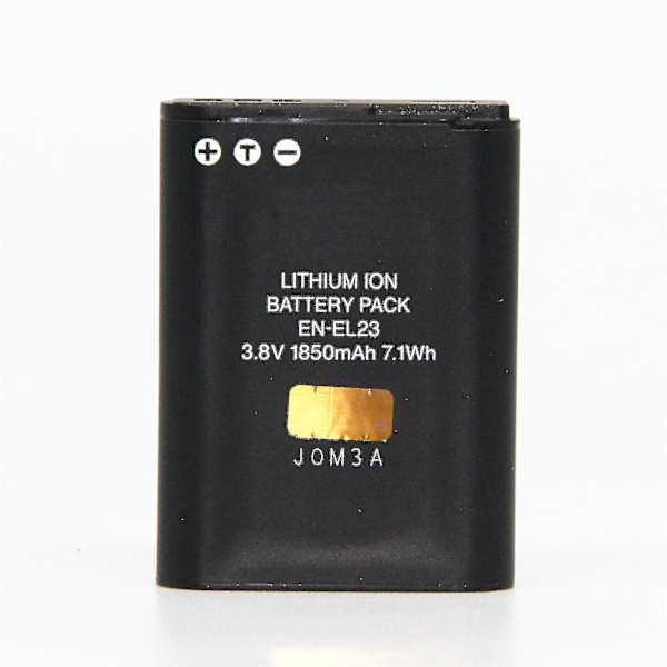 En-el23 En El23 3.8v 1850mah ladattavat litiumioniakut Nikon Coolpix S810c P900 P900s P610 P600 B700 -kameraan
