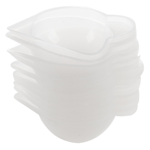 10 stk. Silikonform Kopp Dispenser DIY Epoxy Resin For Smykkefremstilling Verktøy Fargemodulering DIY Form