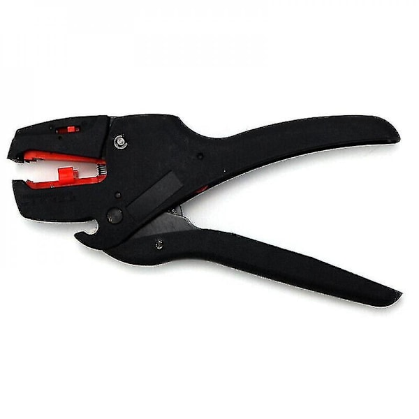 Automatic Electrical Insulation Stripping Plier Wire Cable Stripper Cutter (black)1pcs) L[B