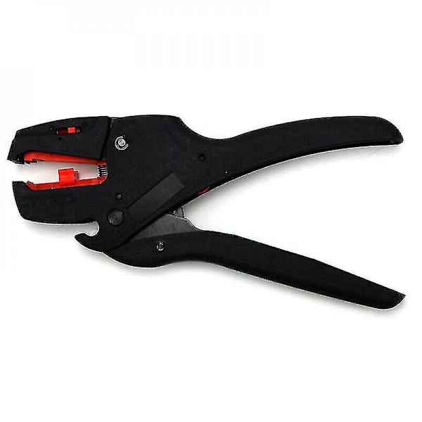 Automatisk Elektrisk Isolationsafstripper Tang Tråd Kabel Afstripper Cutter (sort) 1 stk) L[B