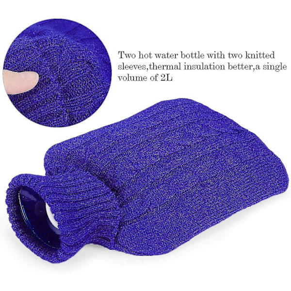 Dww - Termospullo, vuoto termospullo in materiale termoplastico a prova di perdite con morbida copertura in maglia,
