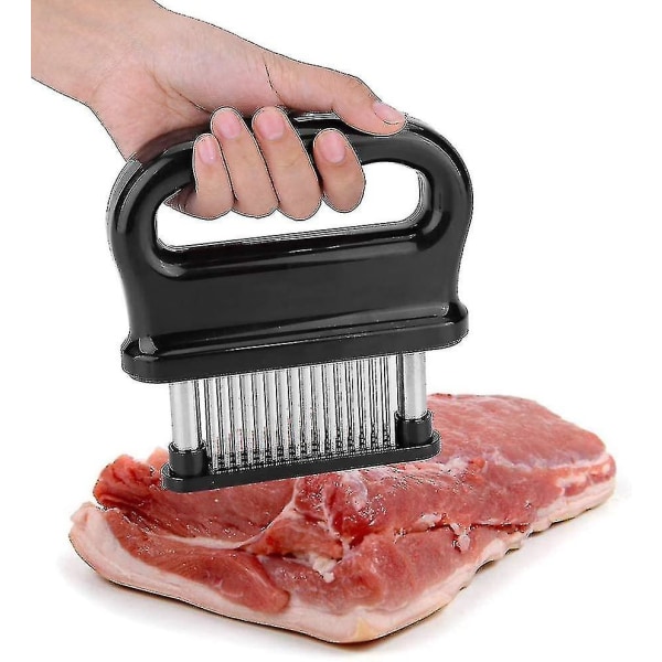 Meat Tenderizer With 48 Stainless Steel Needles, Meat Tenderizer Kitchen Tool For Tenderize