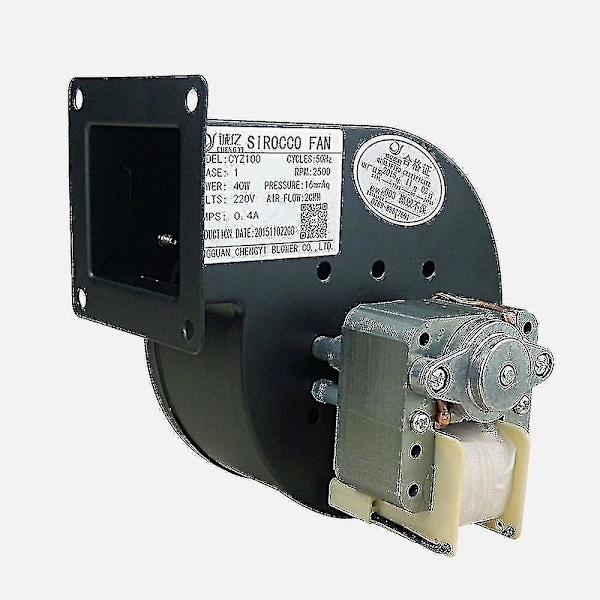 220v 40w Ovnblower Luftblæser Lille Centrifugalblæser Centrifugalblæser Kedelblæser Blæser Køleplade (hy)