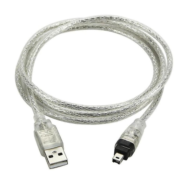 sysy-kabel USB MAN till Firewire-kontakt till mini 4-stift till Firewire-adapter för kringutrustning som A