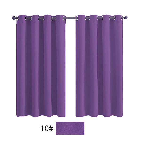 Blackout-gardiner for soverom - Grommet termisk isolerte rommørkningsgardiner for stue W42*84in