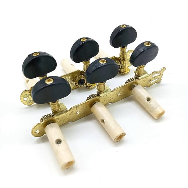 2 st Klassiska gitarrstämningsmekanismer Nycklar Maskinhuvuden 3L3R Professionella gitarrtillbehör Gitarr Pa