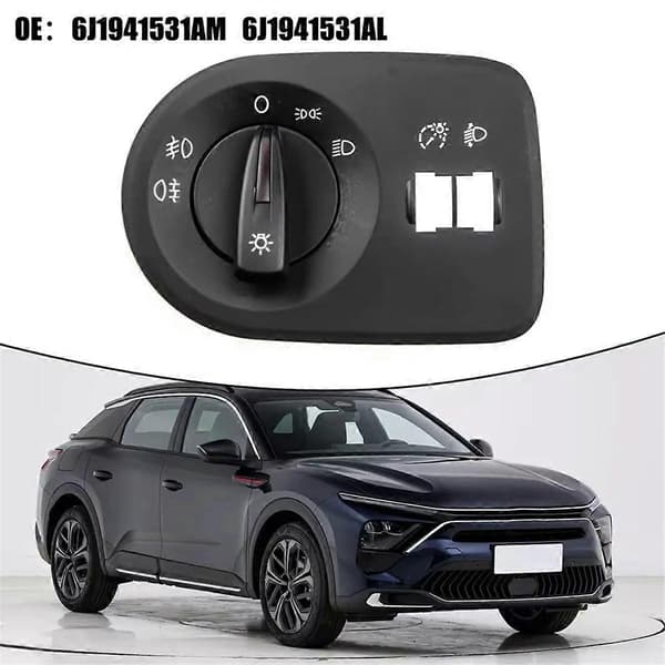 Strålkastarkontrollbrytare med dimljus för SEAT