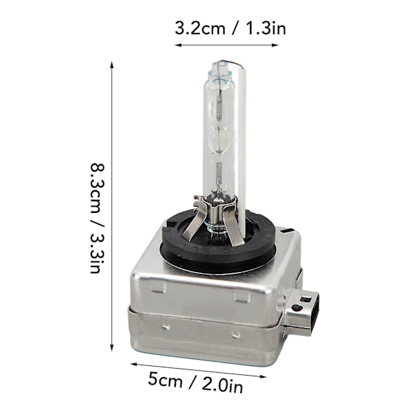 35W 6000K Super Bright Xenon HID Hovedlyspærer Erstatning for D3S - 2 Pakning