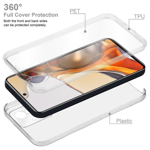 Xiaomi 11T / 11T PRO Fodral Mobilfodral TPU Skal - Fullcover