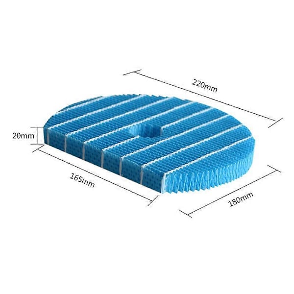 3 stk. til Sharp FZ-G60MFE Luftfugter Filter Udskiftning, Egnet til -JH50T-W -JH60T-W -JH70T-W
