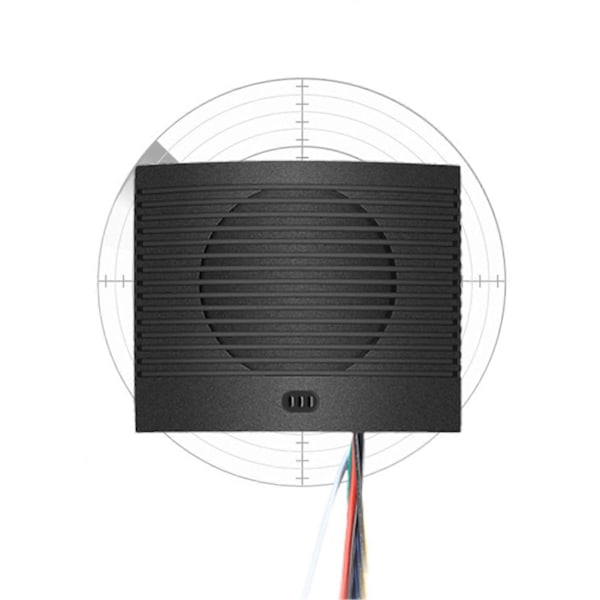 Bil Backvarnare Backup Alarm Superhög Signal Access Control Röstmeddelare MP3-Format Backningsvarningssignal Högtalare