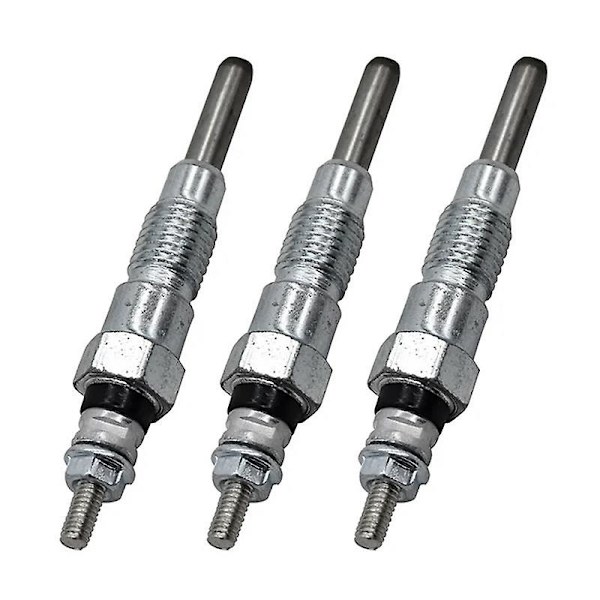 3 st 15951-65510 1595165510 15951-65512 Glödstift för Kubota Motor D650 D750 D 10mm