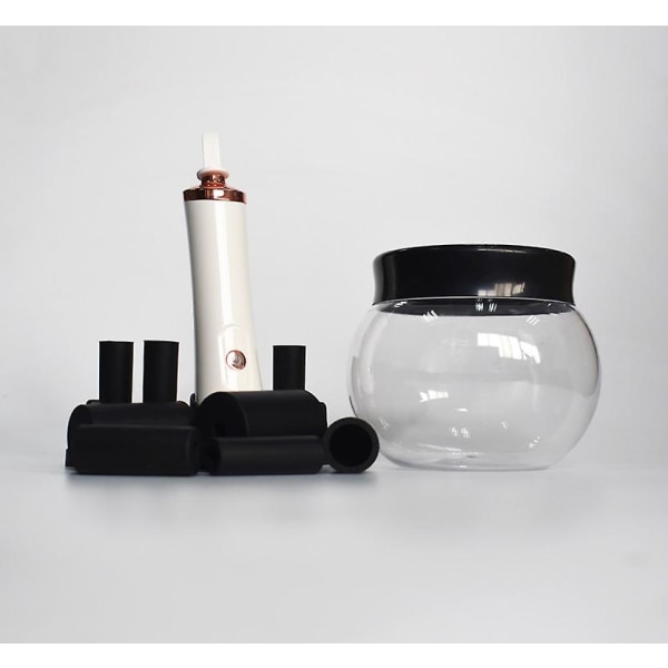 Automatisk elektrisk sminkborsterengöring (svart)