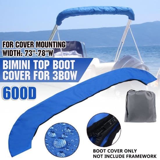Bimini Opbevaringsdækken - Marine - G71263 - 600D Polyester - Vandafvisende - UV-resistent