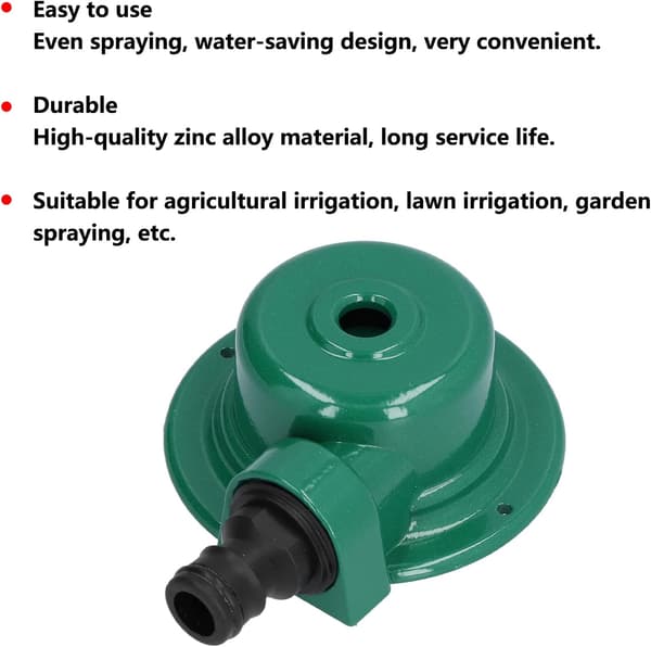 Munstycke, vattenbesparande design, lågtrycksmunstycke, jämn spray