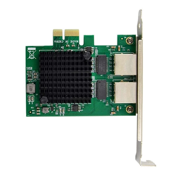 PCIE X1 82571 Gigabit-palvelinverkkokortti PCIE Ethernet-verkkokortti Dual Port RJ45 Ethernet-sovitin