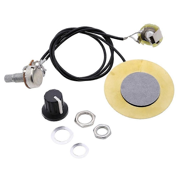 6,35 mm Pickup Piezo Transducer för Akustisk Gitarr Fiol Ukulele Banjo Del
