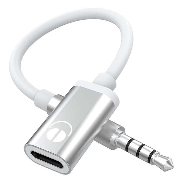 3,5 mm han til Type C hun lydkabel, analogt lydstik hovedtelefon lydadapter til MP3 Pla