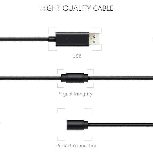 Til Logitech G920 Pedal Usb Wire/Adapter Rat Kabel Sort Udgave 0617