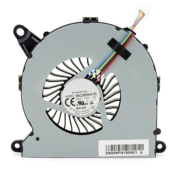 Notebook CPU-køleventilator til Intel NUC8I7BEH NUC8 I5 I7 Radiator BSC0805HA-00