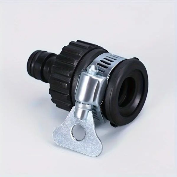 Universal Quick Connect Swivel Hose Adapter Kit - Slitstark plast, let at installere, egnet til bilvask og havevanding (1 stk)