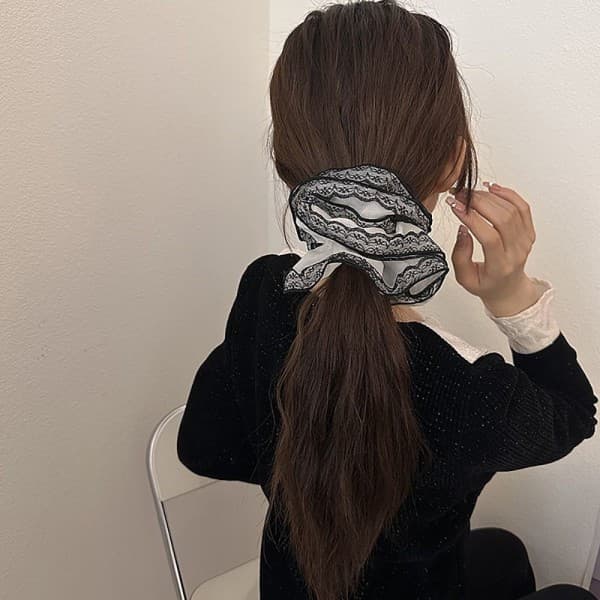Scrunchies hårbånd 7 7 7