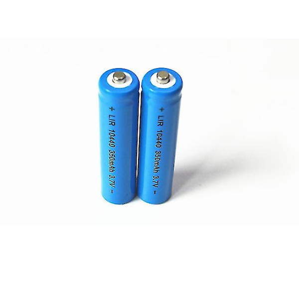 To 10440 Lithium Batteri 3.7v320mah Genopladelig Batteri 3.7v10440 Lithium Ion Batteri-yu