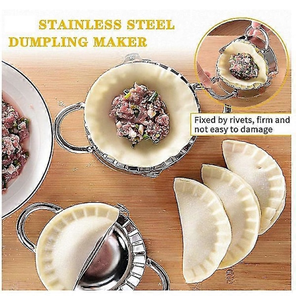 13-delad Ravioliform, Dumplingform, Ravioliform i Rostfritt Stål, Raviolikniv, Kak- och Keksform, Ravioliform, Raviolikniv, Kökstillbehör