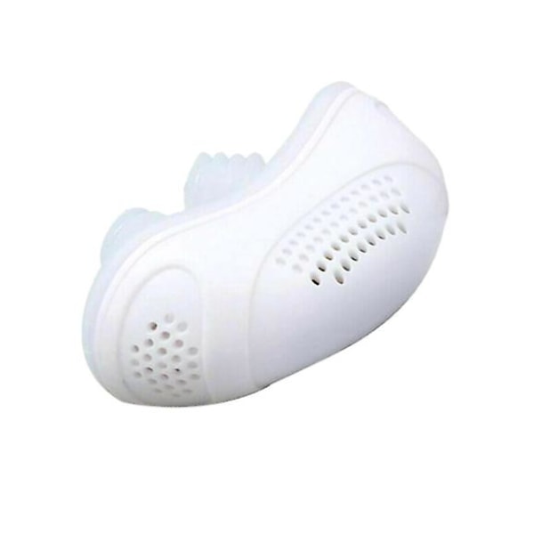 Elektrisk åndedrettsvern for søvnapparat mot snorking (hvit)