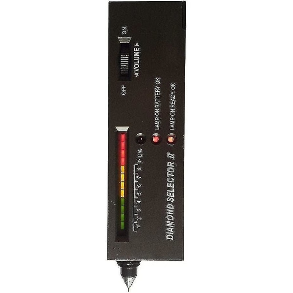 Bærbar elektronisk diamanttesterpenn for diamant, rubin, agat, jade, edelstener Multi Edelsten Hardhet Testing Tool