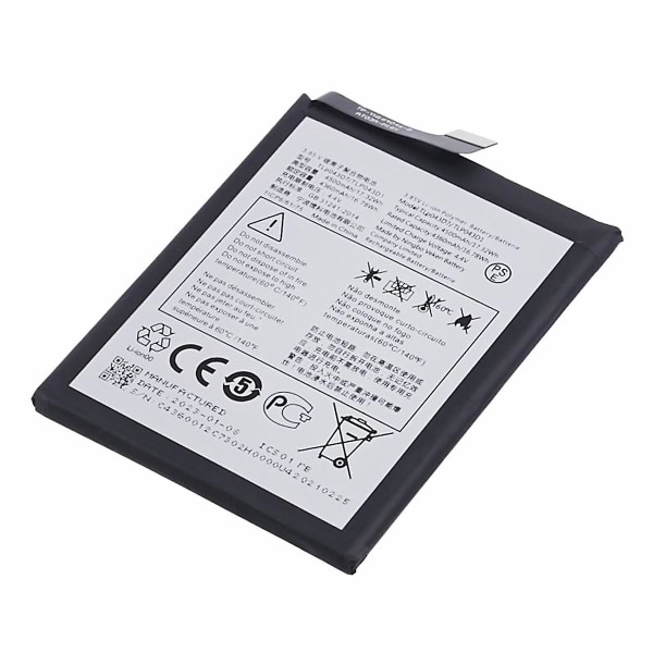 För TCL 20 Pro 5G 3.85V 4360mAh Li-ion Polymer Batteri Assembly Part (Encode: TLP043D7/TLP043D1)