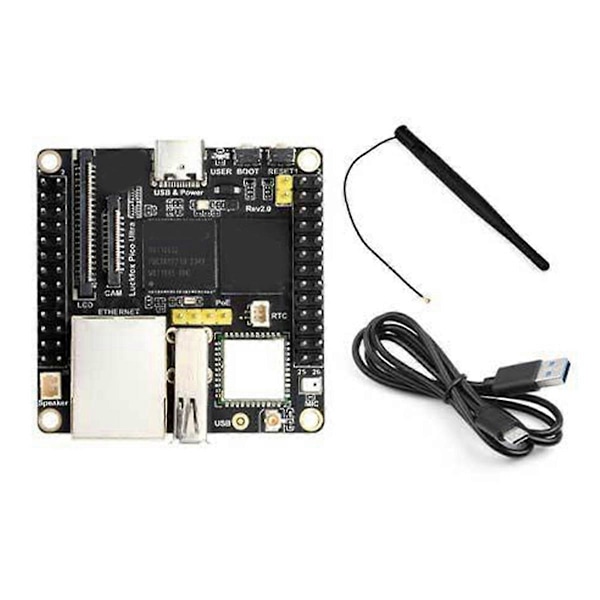 For Luckfox Pico Ultra Udviklingskort - RV1106 Micro-Linux Bundkort, 8GB EMMC, med-WIFI-med-