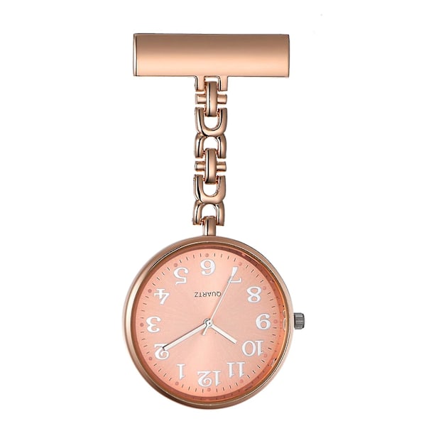 Personalized Nurse Pocket Watch Brooch Watch With Large Color Dial Quartz Watch With Second Hand