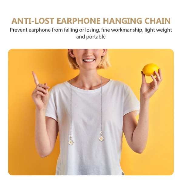 Trådløse øretelefoner Anti Lost Earphone Strap Earphone Tilbehør Earphone Chain