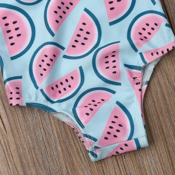 Baby vattenmelon baddräkt, badkläder Bikini bodysuit