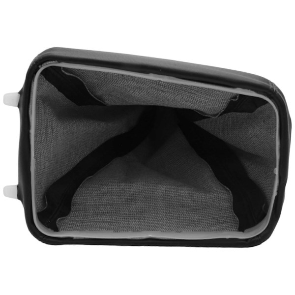 2 st Bil Handbroms Växelspak Damask Gaiter Pu Läder Svart för Opel Astra G Zafira A Vauxhall